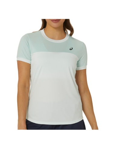 Asics Court T-Shirt Pale Mint/Pale Blue