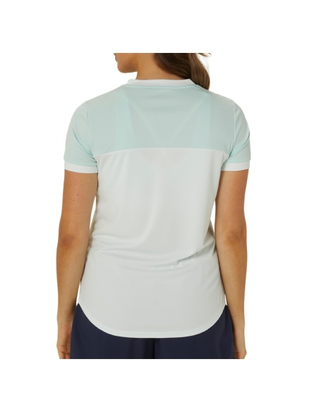 Asics Court T-Shirt Pale Mint/Pale Blue