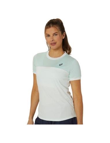 Asics Court T-Shirt Pale Mint/Pale Blue