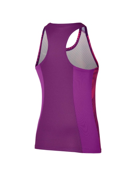Mizuno Charge Printed Tank Purple Magic