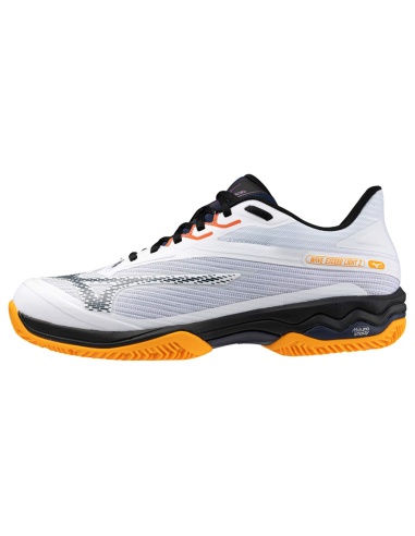 Mizuno Wave Exceed Light 2 Padel White/Dress Blues/Carrot Curl