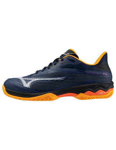 Mizuno Wave Exceed Light 2 Padel Dress Blues/White/Carrot Curl