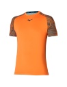 Mizuno Tennis Charge  Shadow T-Shirt Carrot Curl