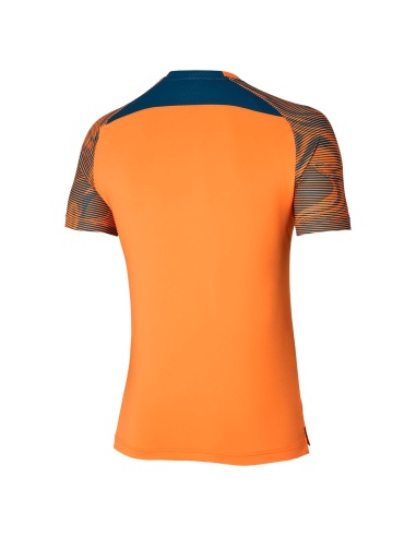 Mizuno Tennis Charge  Shadow T-Shirt Carrot Curl