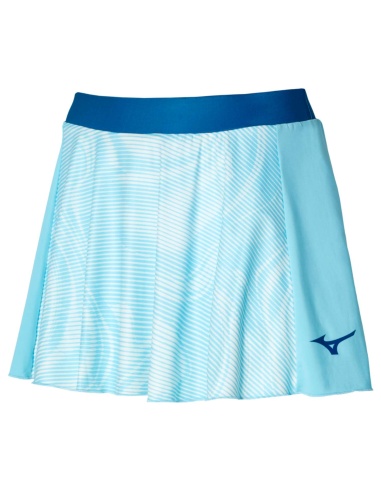 Mizuno Printed Flyng Skirt Blue Glow
