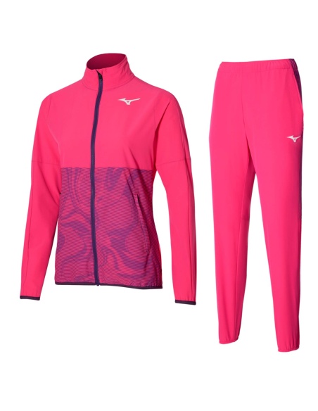 Mizuno Charged Tracksuit Fushia Purple
