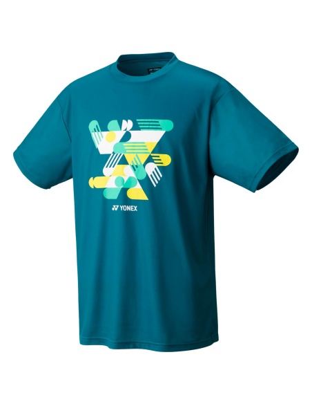 Yonex T-Shirt Practice Junior Blu/Green Yonex T-Shirt Practice Junior Blu/Green