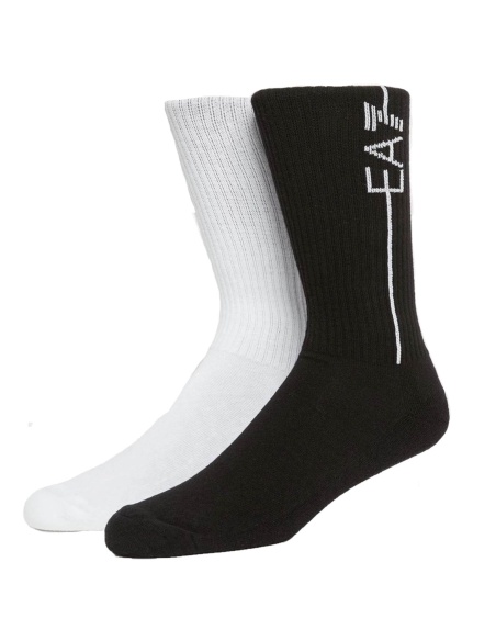 EA7 Calze Training Black/White