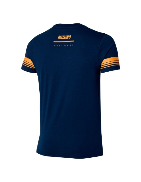 Mizuno Athletics Tee Pageant Blu
