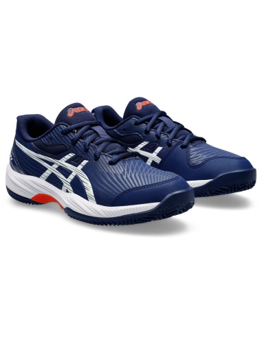 Asics Gel Game 9 GS Clay Junior Blue Expanse/White