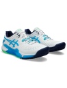 Asics Gel Resolution 9 Clay White/Digital Acqua