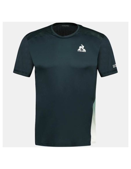 Le Coq Sport Tennis Pro T-Shirt Scarab