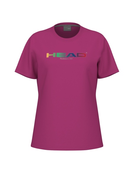 Head Rainbow T-Shirt Vivid Pink
