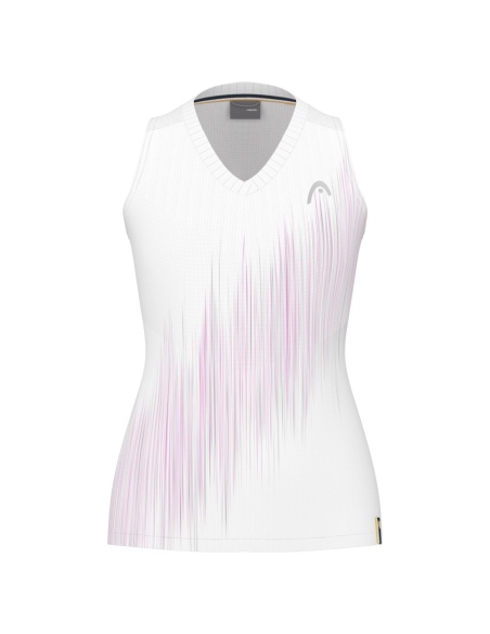 Head Performance  Tank Vivid Pink/Print Perf
