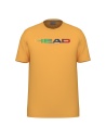 Head Rainbow T-Shirt Junior Banana Yellow