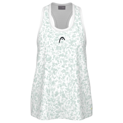 Head Tank  Agility Girl Print Vision W/Infinity Blue