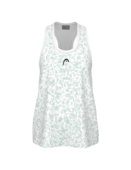 Head Tank  Agility Girl Print Vision W/Infinity Blue Head Tank  Agility Girl Print Vision W/Infinity Blue