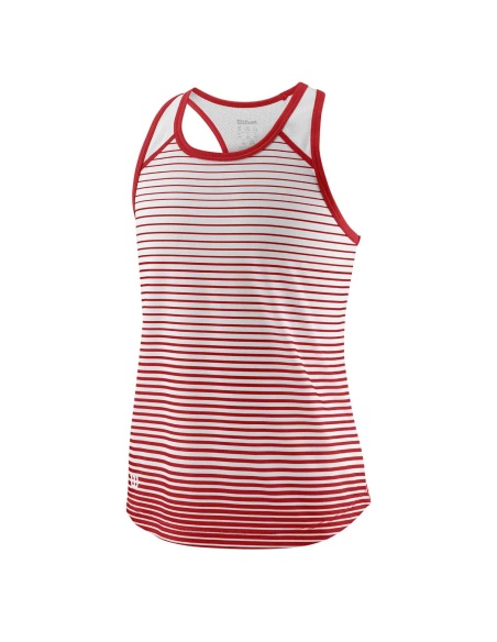 Wilson Stiped Tank Red