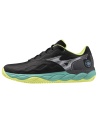 Mizuno Wave Enforce Court Clay Black / White / Sunny Lime