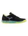 Mizuno Wave Enforce Court Clay Black / White / Sunny Lime