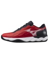 Mizuno Wave Enforce Court Clay Salsa/White/Vulcan