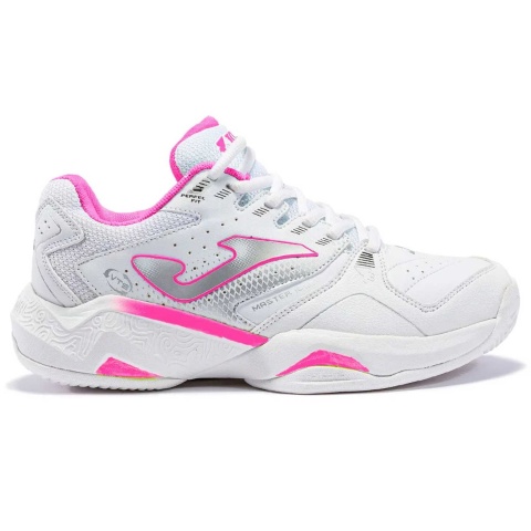 Joma Master 1000 Junior White/Fucsia Clay