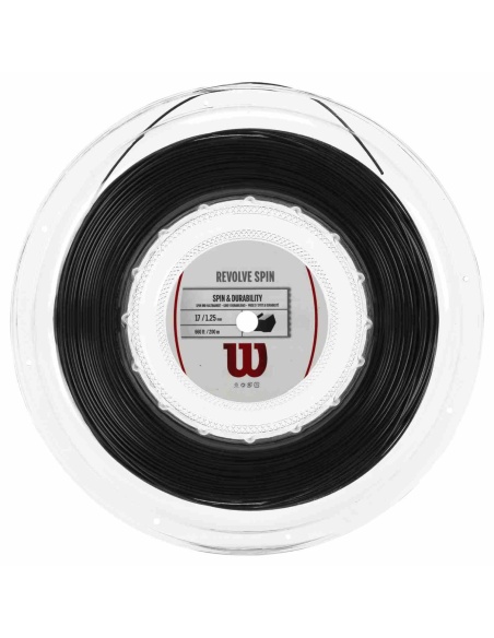 Wilson Revolve Spin 1,25 Black (200mt)