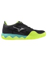 Mizuno Wave Enforce Tour Clay Black/White/Neolime