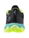 Mizuno Wave Enforce Tour Clay Black/White/Neolime