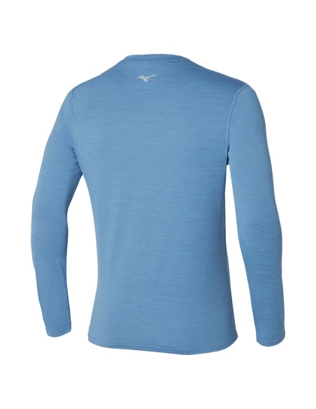 Mizuno Impulse Core LS Tee  Parisian Blu