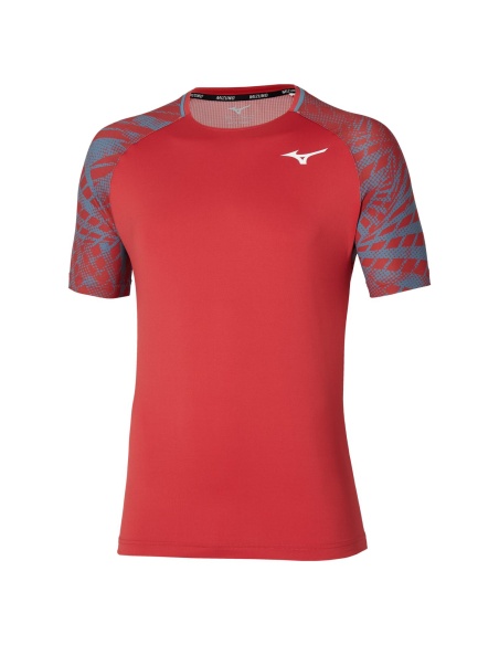 Mizuno Tennis Mugen Shadow T-Shirt Salsa