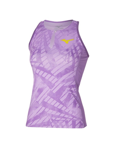 Mizuno Mugen Printed Tank Crocus Petal