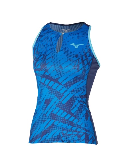 Mizuno Mugen Printed Tank Blue