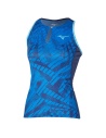 Mizuno Mugen Printed Tank Blue