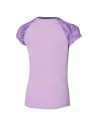 Mizuno Mugen Printed Tee Crocus Petal