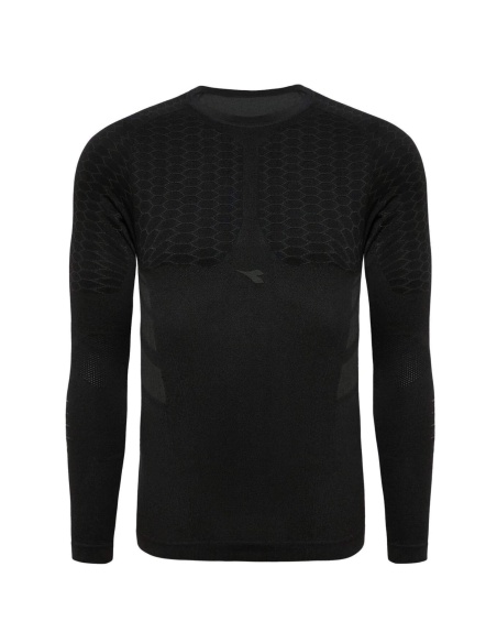 Diadora LS T-Shirt Action Hydden Power Black