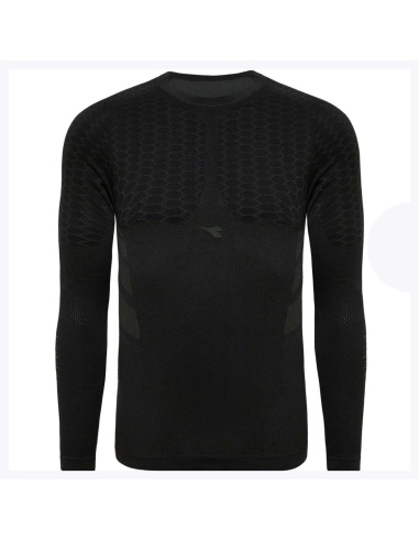 Diadora LS T-Shirt Action Hydden Power Black