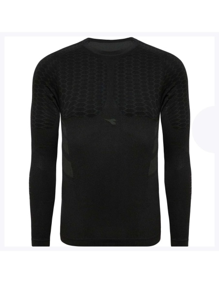 Diadora LS T-Shirt Action Hydden Power Black