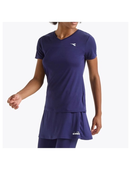 DIadora SS T-Shirt New York Blu