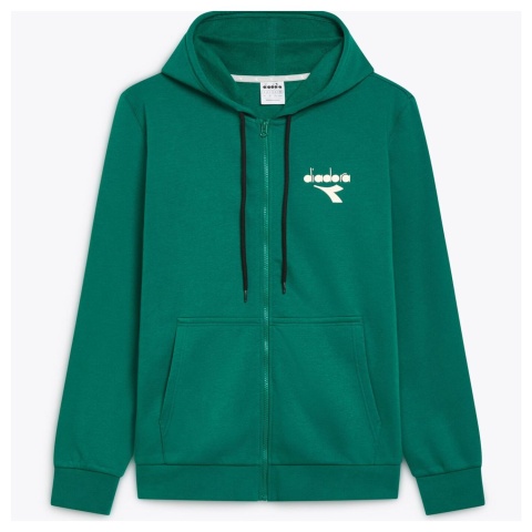 Diadora Hoodie FZ Sports Aventurine Green