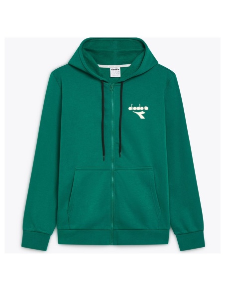 Diadora Hoodie FZ Sports Aventurine Green