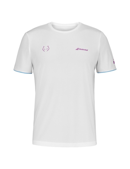 Babolat Crew Neck Tee Lebron White
