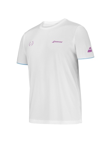 Babolat Crew Neck Tee Lebron White