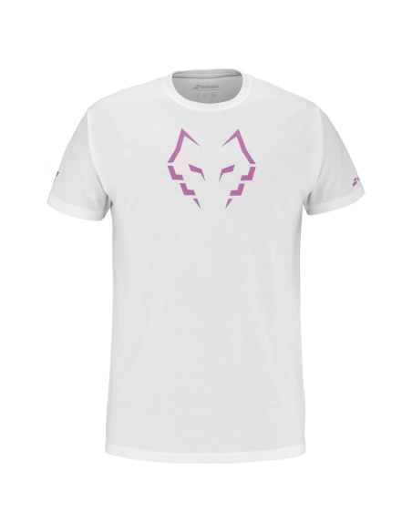 Babolat Cotton T-Shirt Lebron White