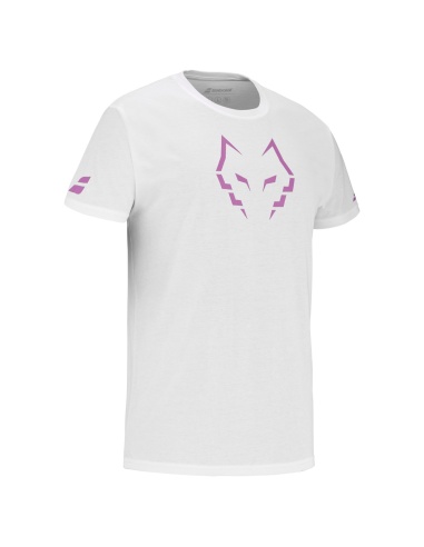 Babolat Cotton T-Shirt Lebron White