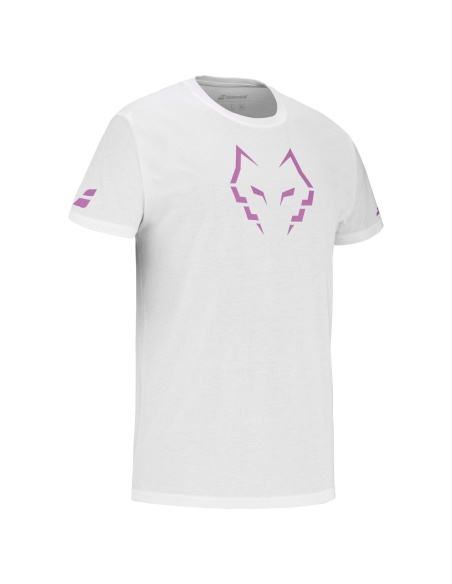 Babolat Cotton T-Shirt Lebron White