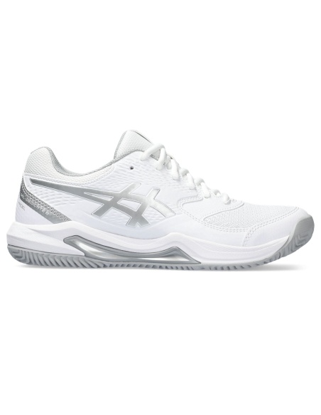 Asics Gel Dedicate 8 Padel White/Pure Silver
