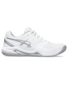 Asics Gel Dedicate 8 Padel White/Pure Silver