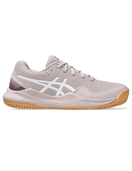 Asics Gel Resolution 9 GS Junior Clay Watershed Rose/White