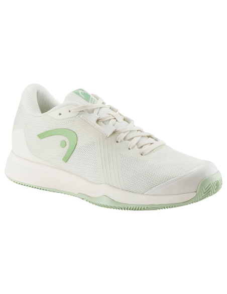 Head Sprint Team 4.0 Clay  Cold White/Green